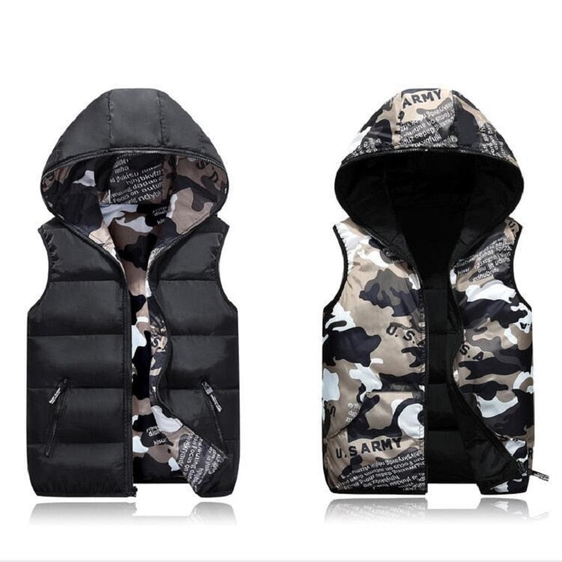 Parent-Child Matching Outfits Child Waistcoat Cotton Girls Boys Vest Kids Jacket Children Outerwear For 100-185cm