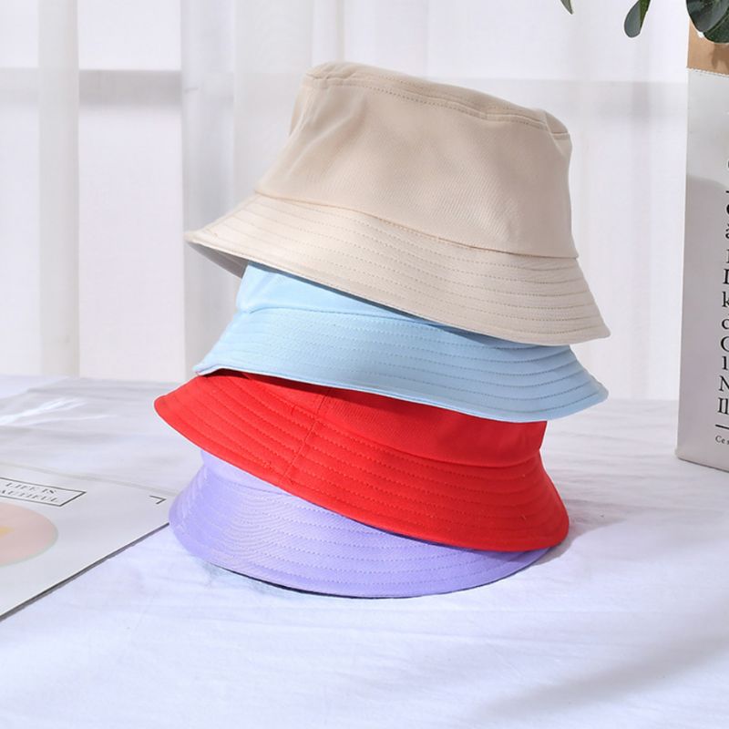 Bucket Hat Women Outdoor Sunscreen Cotton Fishing Hunting Cap Men Basin Sun Prevent Hats