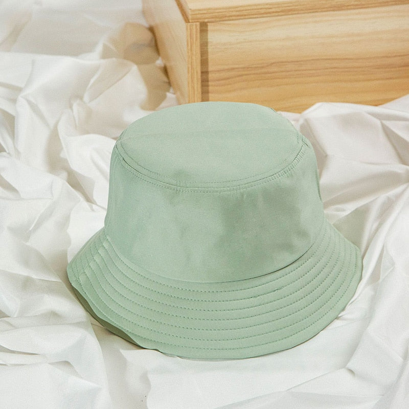 Bucket Hat Women Outdoor Sunscreen Cotton Fishing Hunting Cap Men Basin Sun Prevent Hats