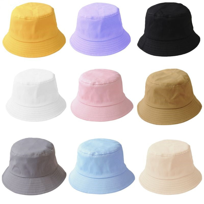 Bucket Hat Women Outdoor Sunscreen Cotton Fishing Hunting Cap Men Basin Sun Prevent Hats
