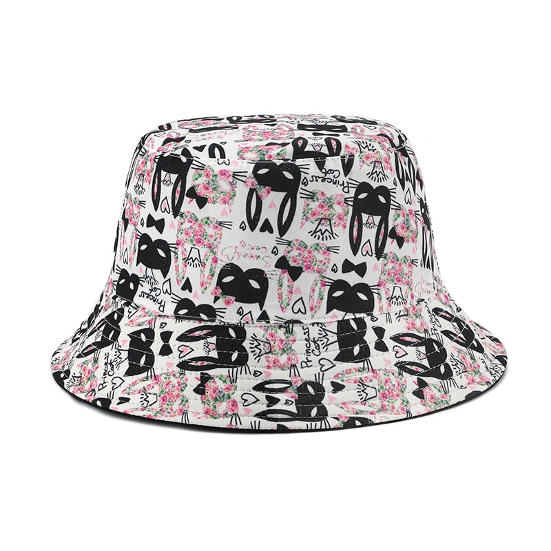Bucket Hat Women Outdoor Sunscreen Cotton Fishing Hunting Cap Men Basin Sun Prevent Hats