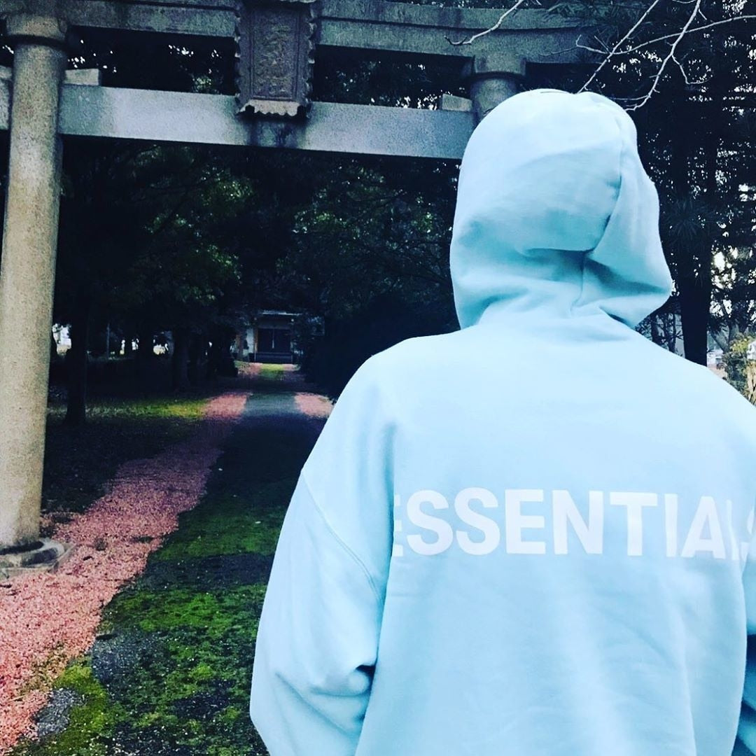 ESSENTIALS Hoodie Sweatshirt Men Women Hip Hop Loose Unisex Oversize Reflective Letter Hoodie Couple Outfits