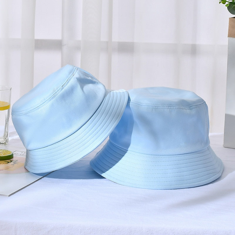 Bucket Hat Women Outdoor Sunscreen Cotton Fishing Hunting Cap Men Basin Sun Prevent Hats