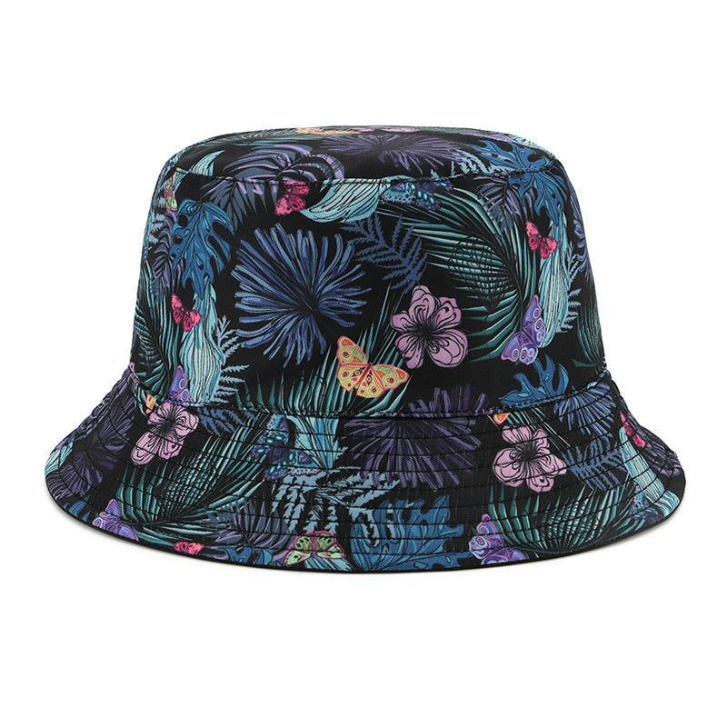 Bucket Hat Women Outdoor Sunscreen Cotton Fishing Hunting Cap Men Basin Sun Prevent Hats