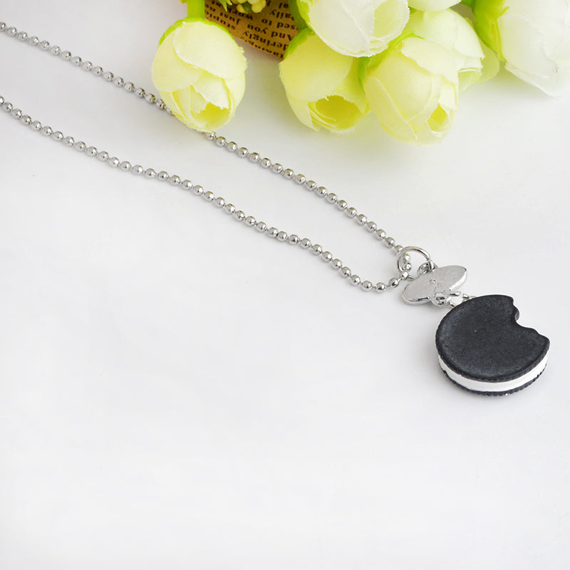 2pcs/set Kawaii Cookie And"Coffee Best Friend"Necklace Friendship Best match Miniature Food Besties Jewelry Gift
