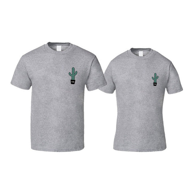 Plus Size 4XL Cotton Couple Black Tshirts Family Matching Outfits Summer Breathable Short Sleeve Mother Father Matches T-Shirt