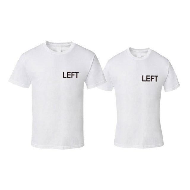 Plus Size 4XL Cotton Couple Black Tshirts Family Matching Outfits Summer Breathable Short Sleeve Mother Father Matches T-Shirt