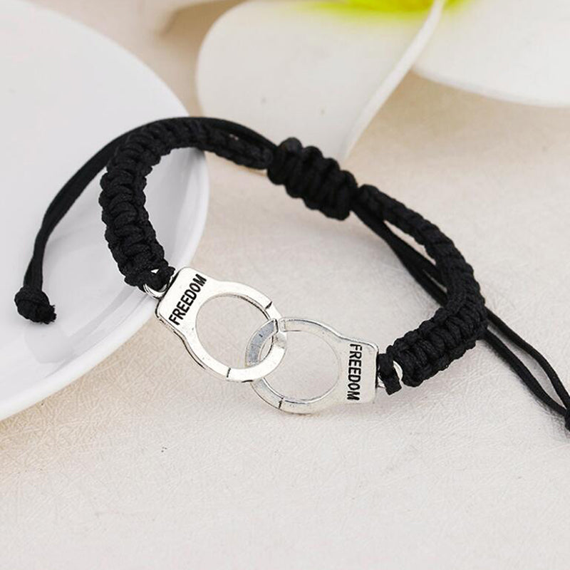 Partners In Crime Handcuff Bracelet For Women Men Friendship Best Friend Couple Bracelets Matching Bracelets