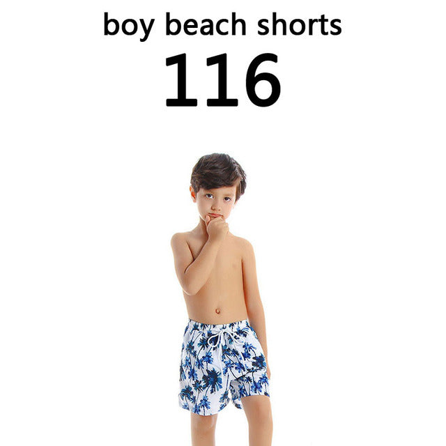 Family Matching Swimwear Mom Daughter Taseel Leaf Blue Bikini Dad Son Bathing Suit Women Men Couples Outfits Girls Boys Swimsuit