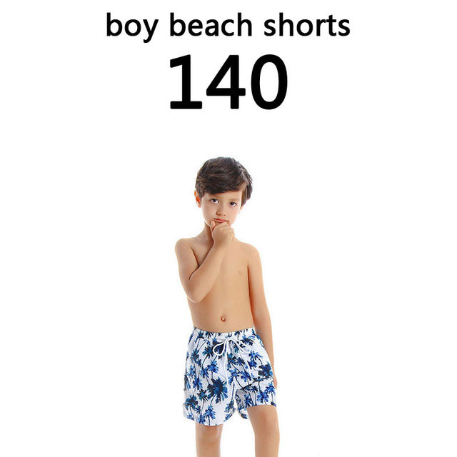 Family Matching Swimwear Mom Daughter Taseel Leaf Blue Bikini Dad Son Bathing Suit Women Men Couples Outfits Girls Boys Swimsuit