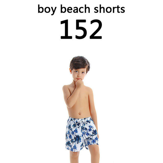 Family Matching Swimwear Mom Daughter Taseel Leaf Blue Bikini Dad Son Bathing Suit Women Men Couples Outfits Girls Boys Swimsuit