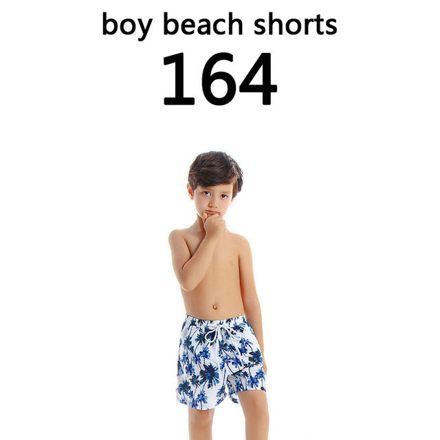 Family Matching Swimwear Mom Daughter Taseel Leaf Blue Bikini Dad Son Bathing Suit Women Men Couples Outfits Girls Boys Swimsuit