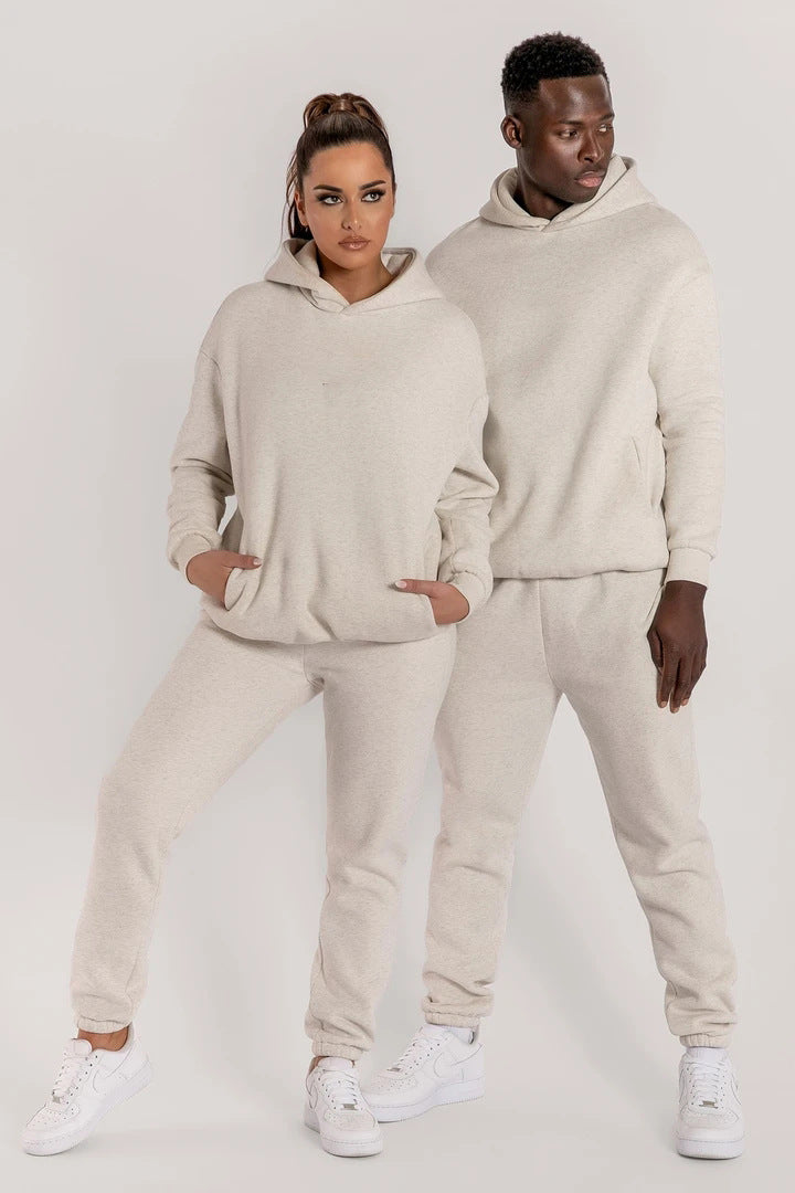 Somoshein Sweatpants And Hoodie Couples Matching Clothing Set Tracksuit Women Casual Sportwear Outfits Wholesale Dropshipping